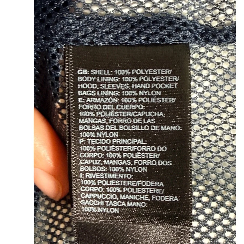 The North Face Galaxy Jacket Blue Space Nebula DryVent Waterproof Hooded 721578